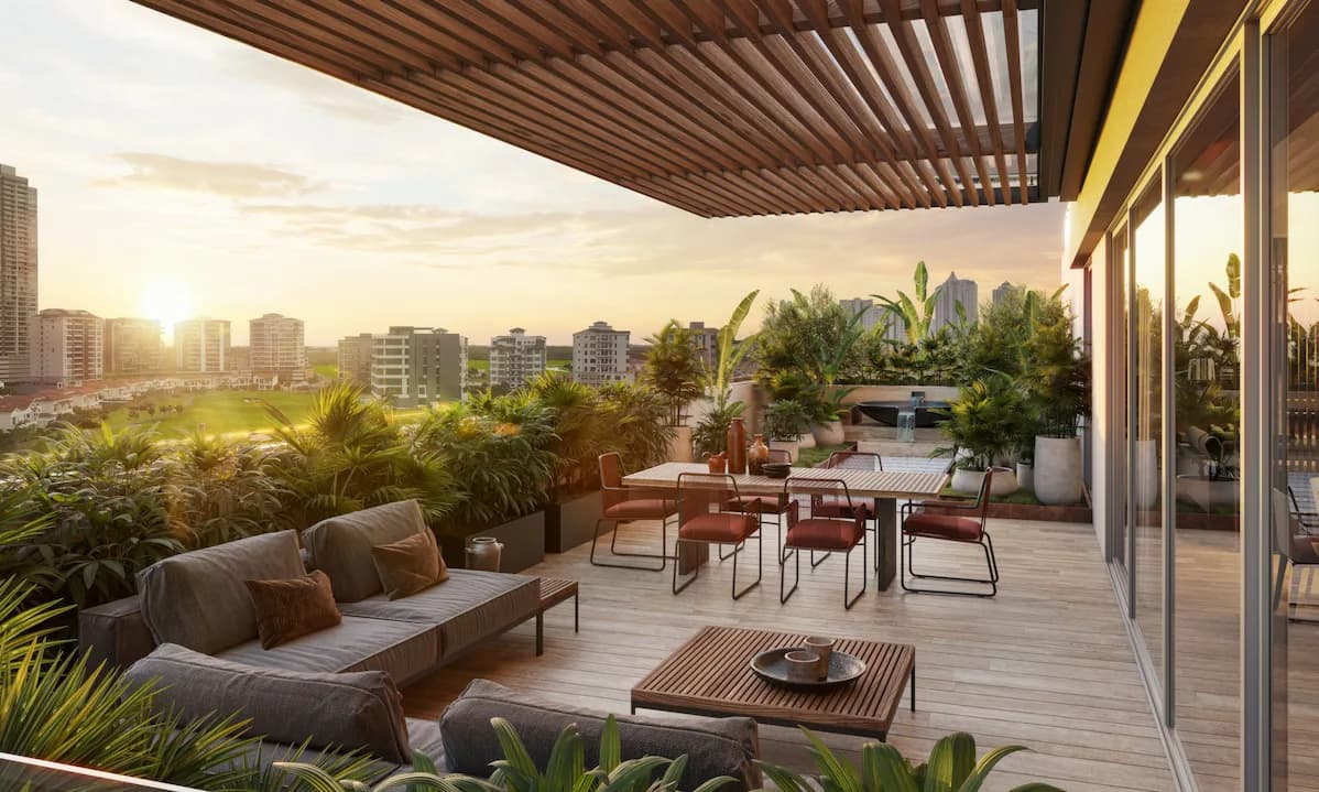 Guayacán - Golf-view terrace
