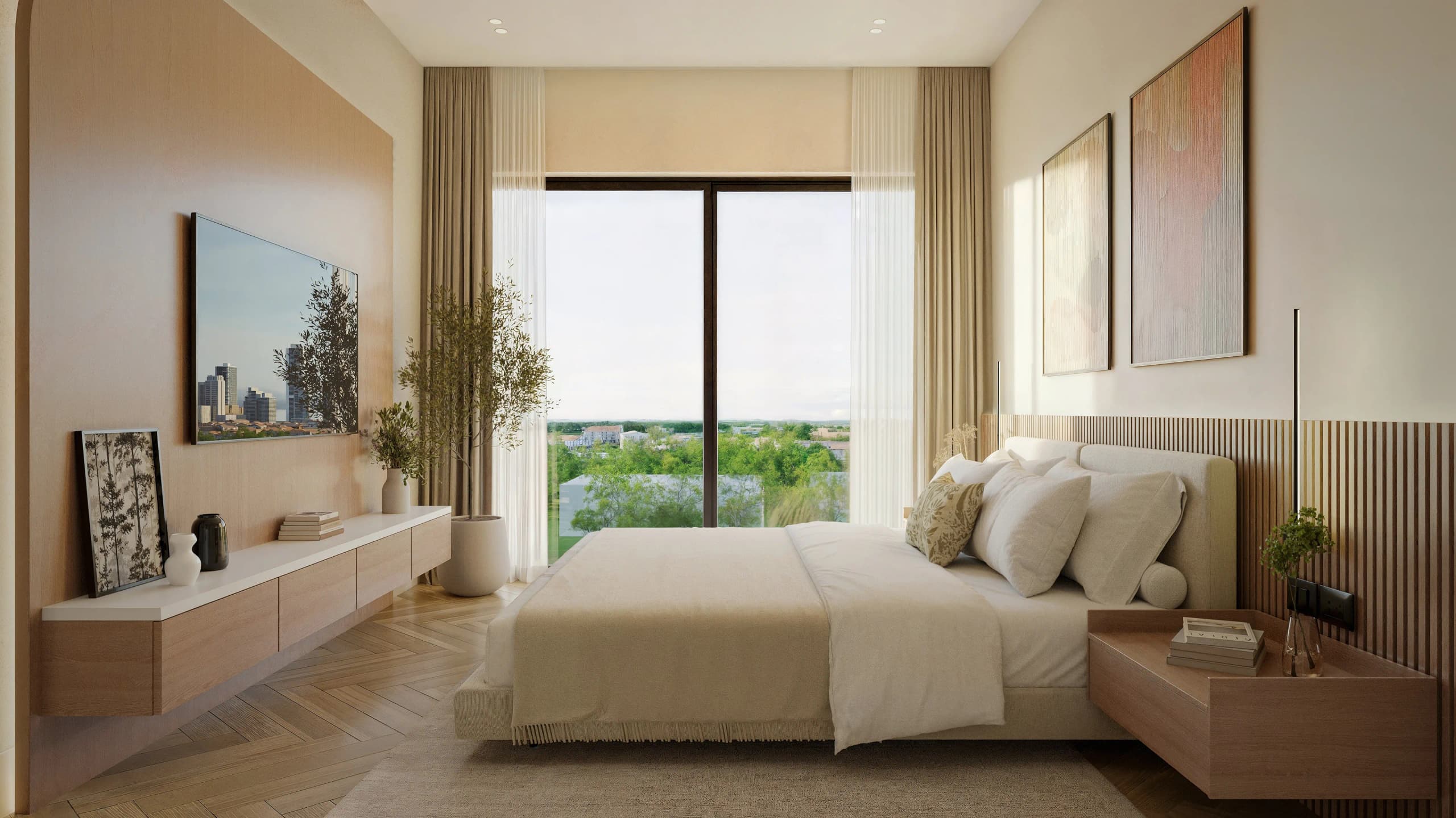 Bosco - render interior, recámara principal