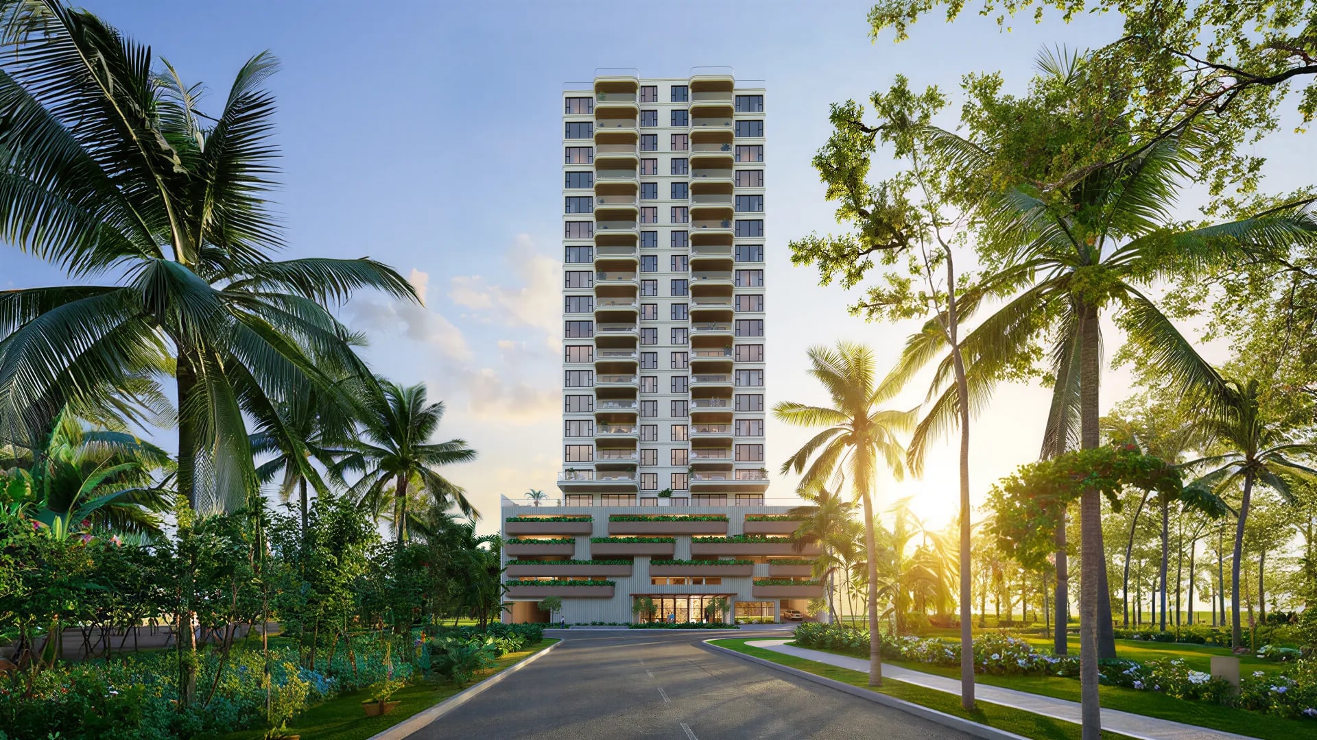 Capela - fachada exterior en Santa María Norte, Panama