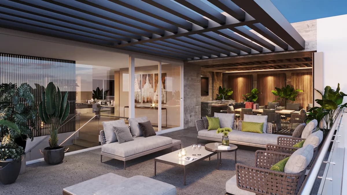 CELESTE - Golf-view rooftop